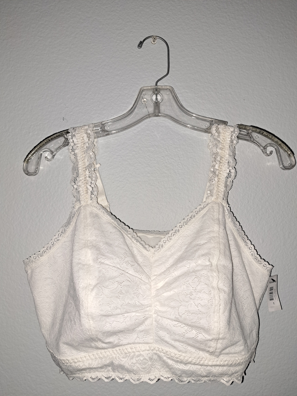Torrid Ivory Lace Bralette